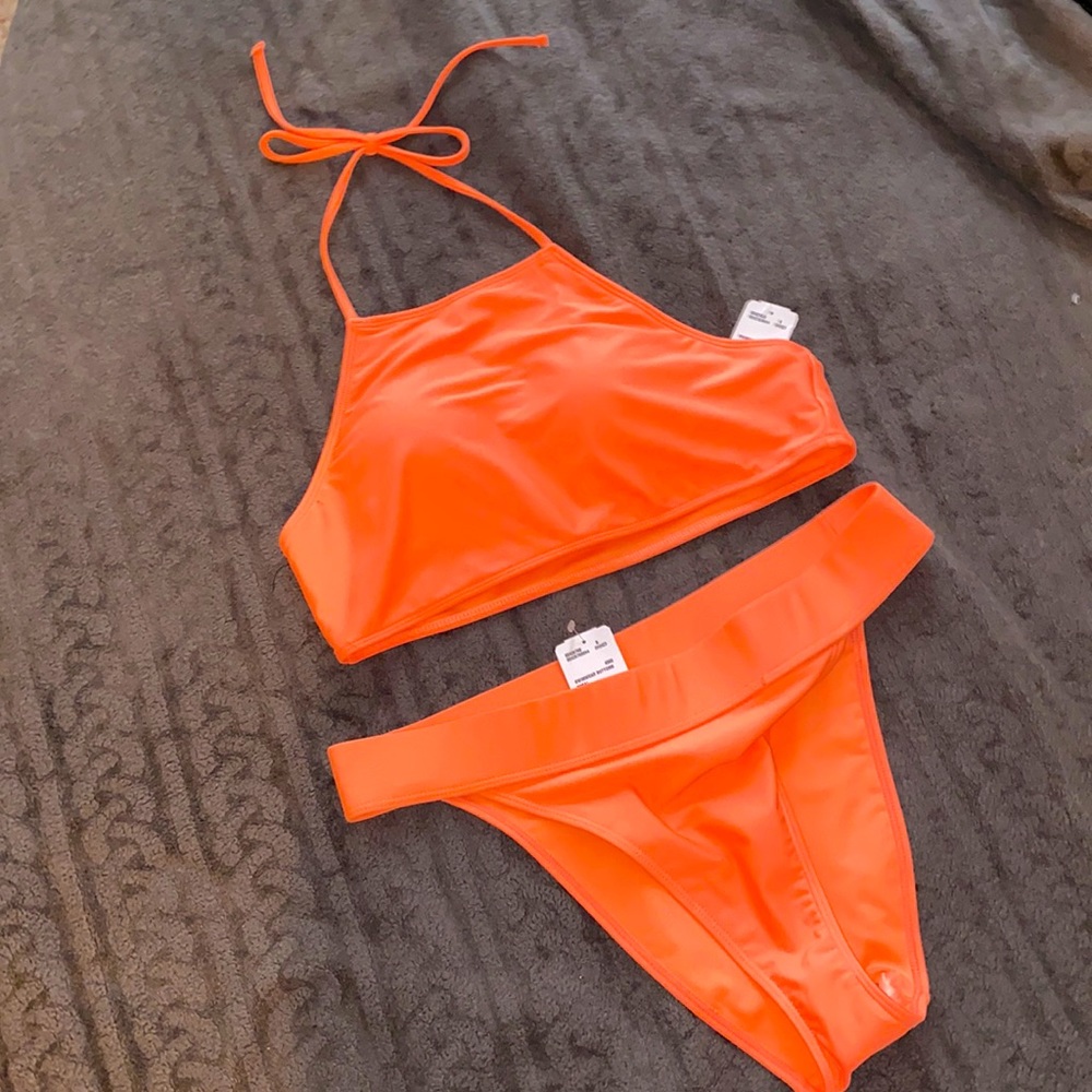 Orange two piece